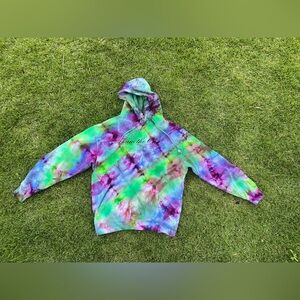 "I Am the One YOU LOVE" Ice-Dyed Hoodie